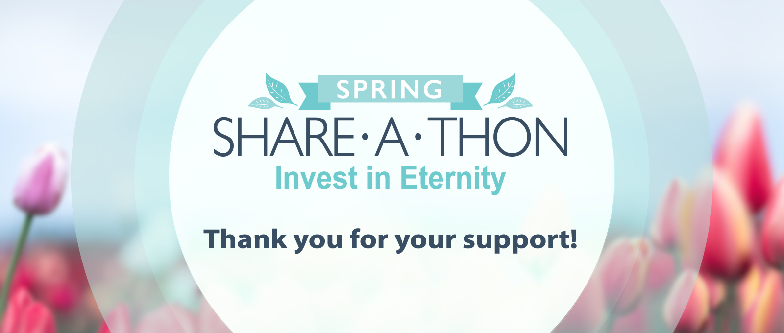 Spring Share-a-thon - Thank You