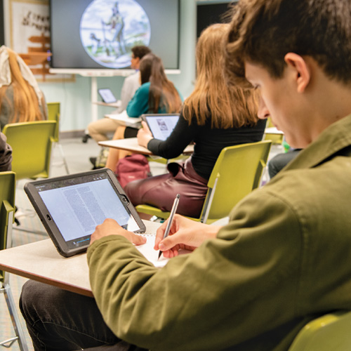 Tech in the classroom