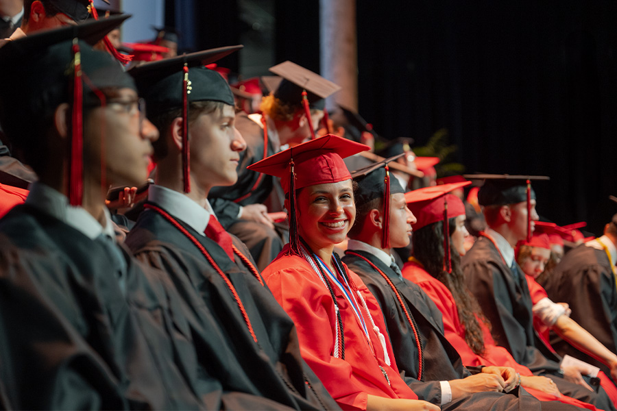 Graduates Seated