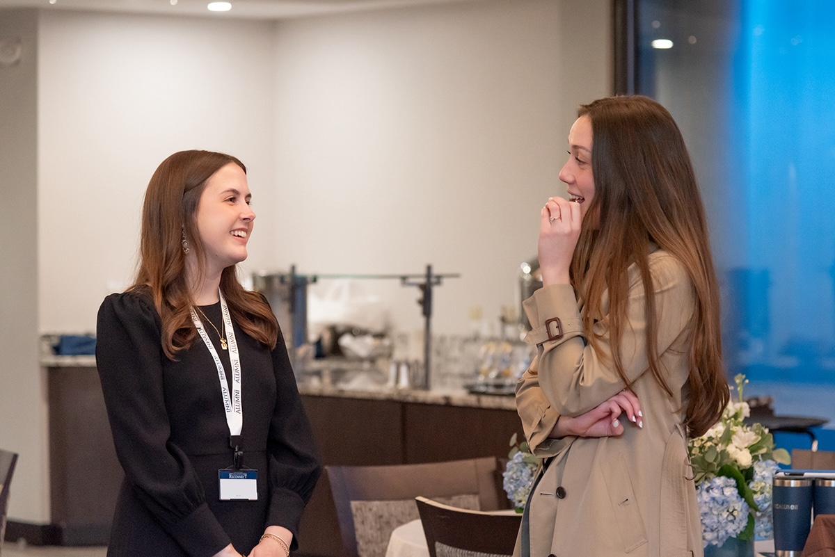 Alumni at Boston Reconnect