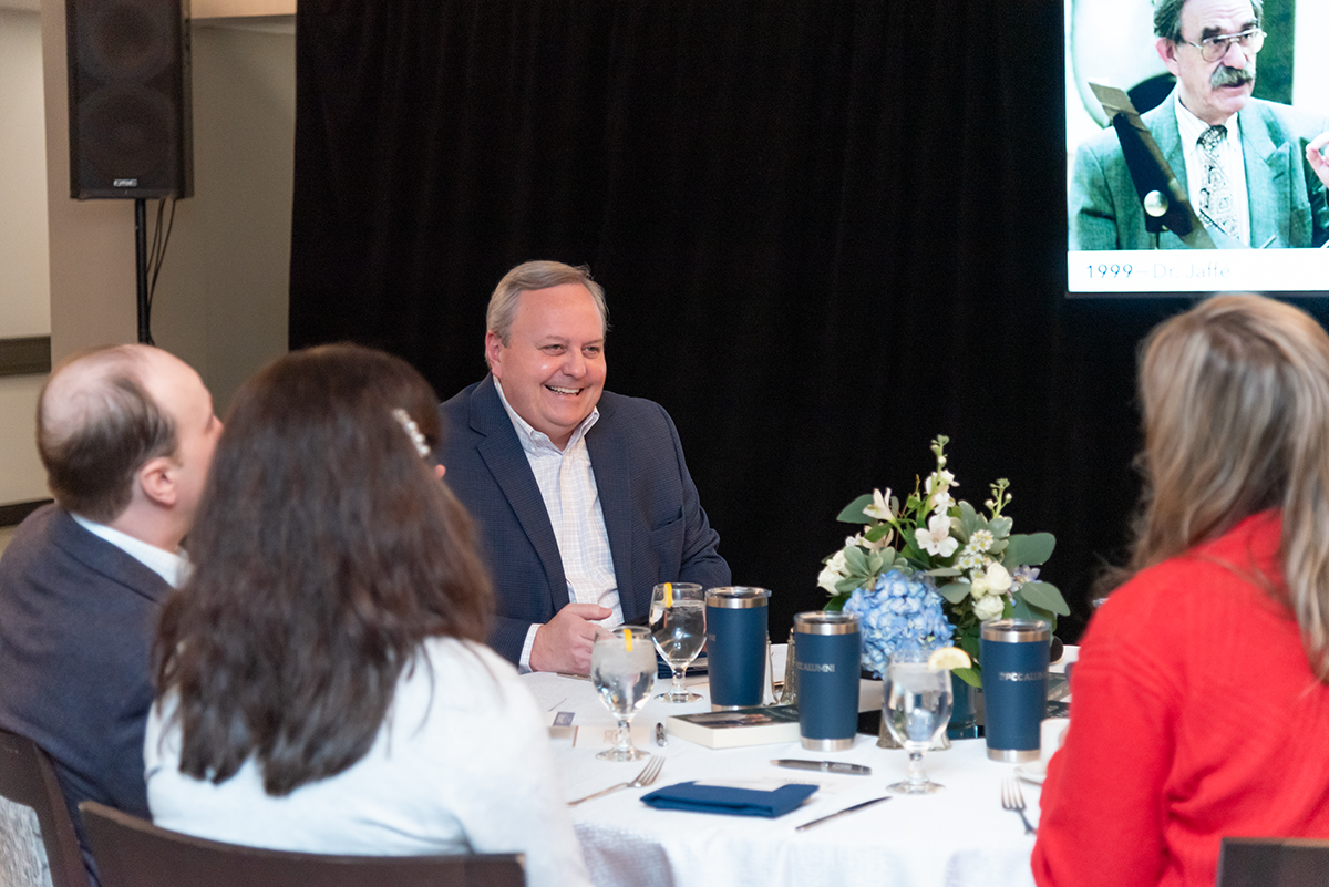 Alumni at Boston Reconnect