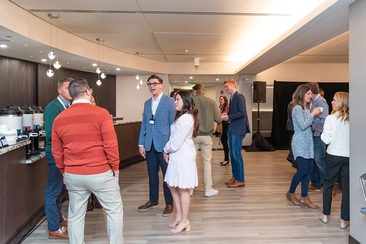 Alumni at Boston Reconnect