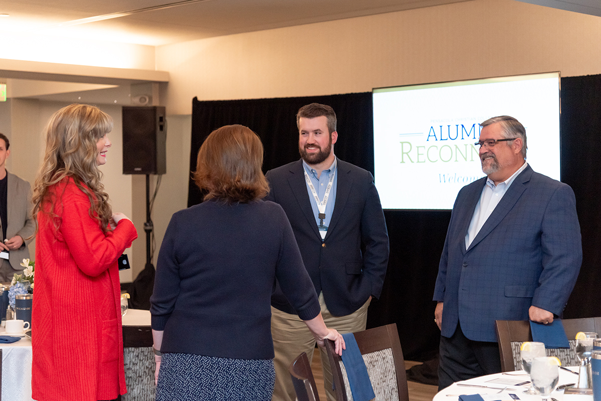 Alumni at Boston Reconnect