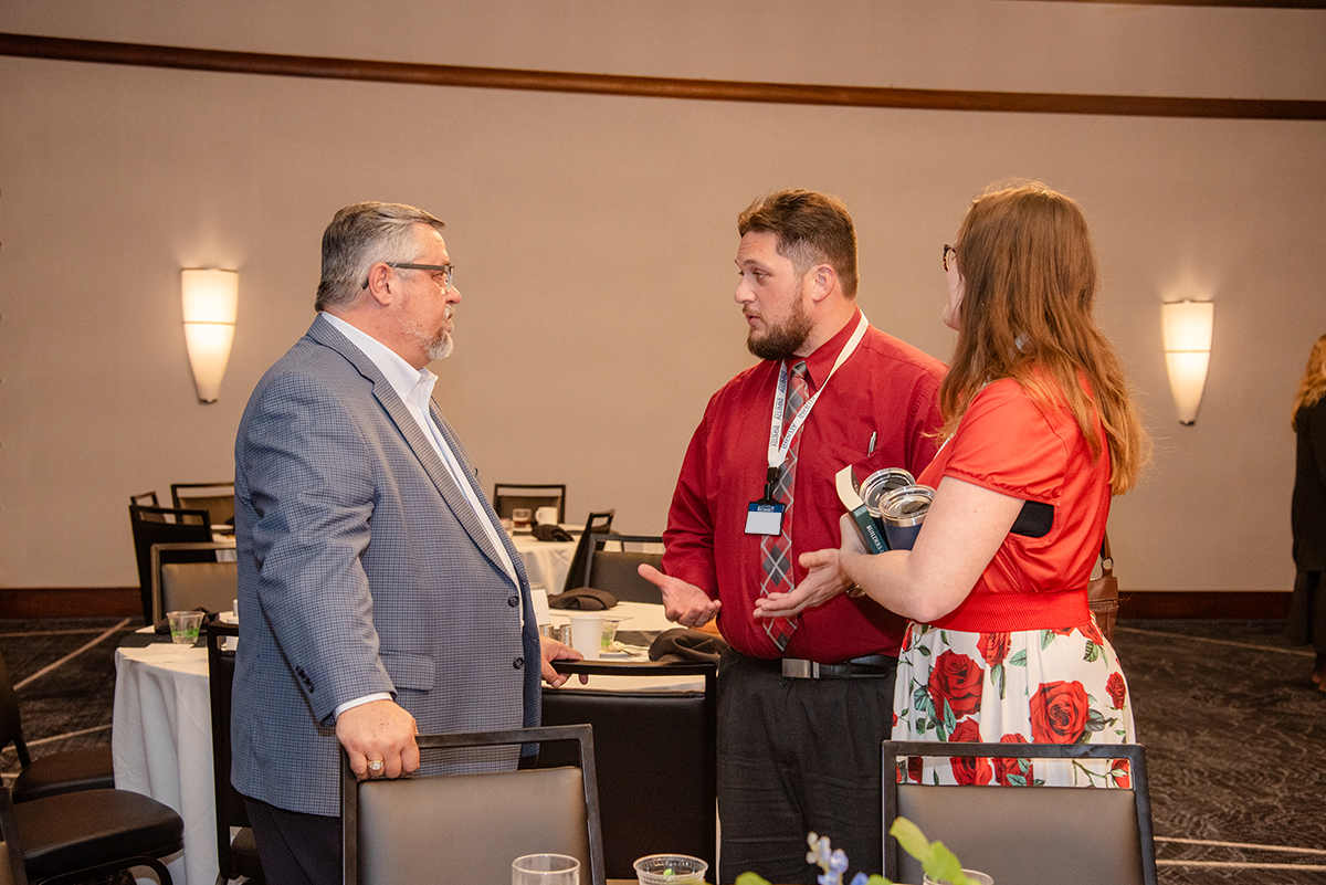 Alumni at Indianapolis Reconnect