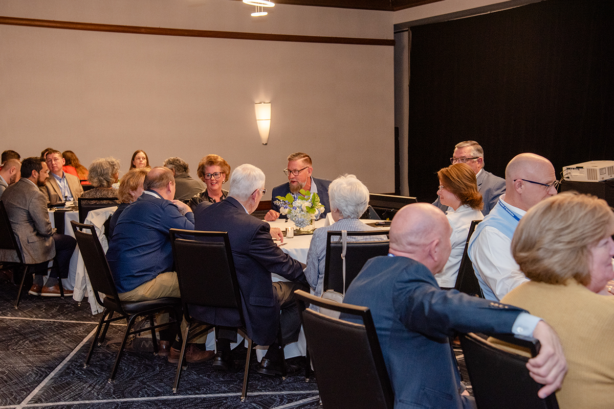 Alumni at Indianapolis Reconnect