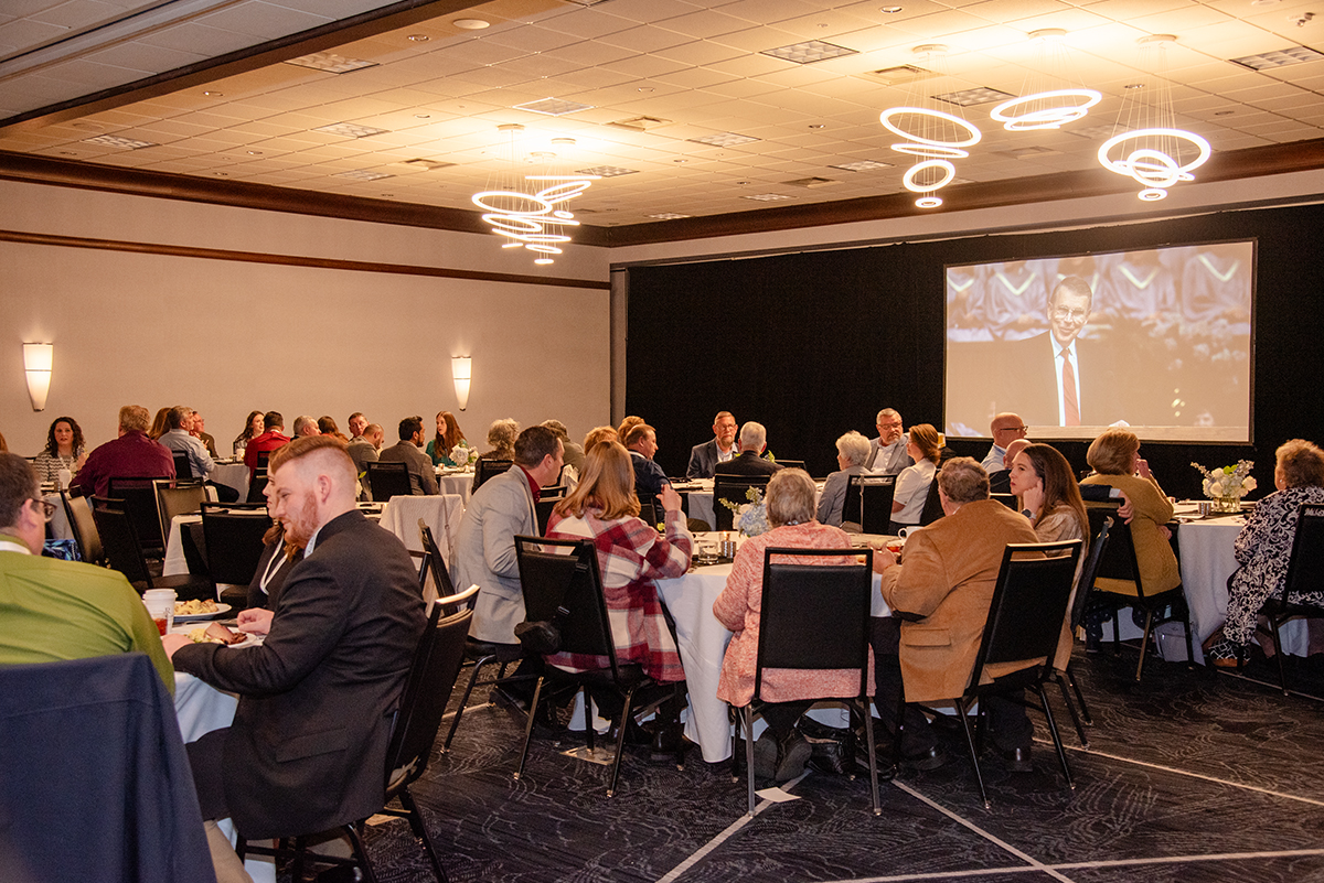 Alumni at Indianapolis Reconnect