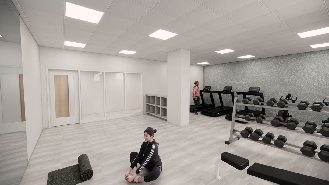 Fitness room