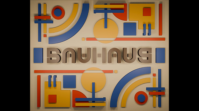 Bauhaus Ambigram