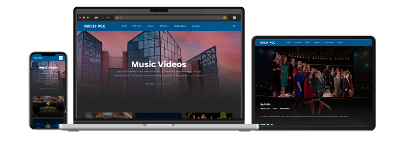 watch PCC videos anywhere
