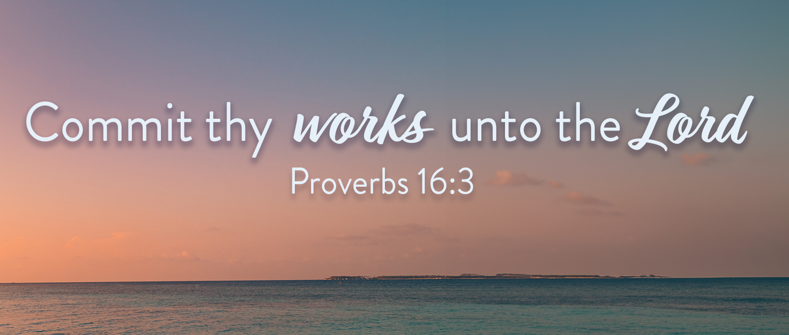 Proverbs 16:3