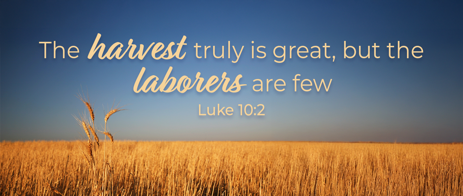 Luke 10:2