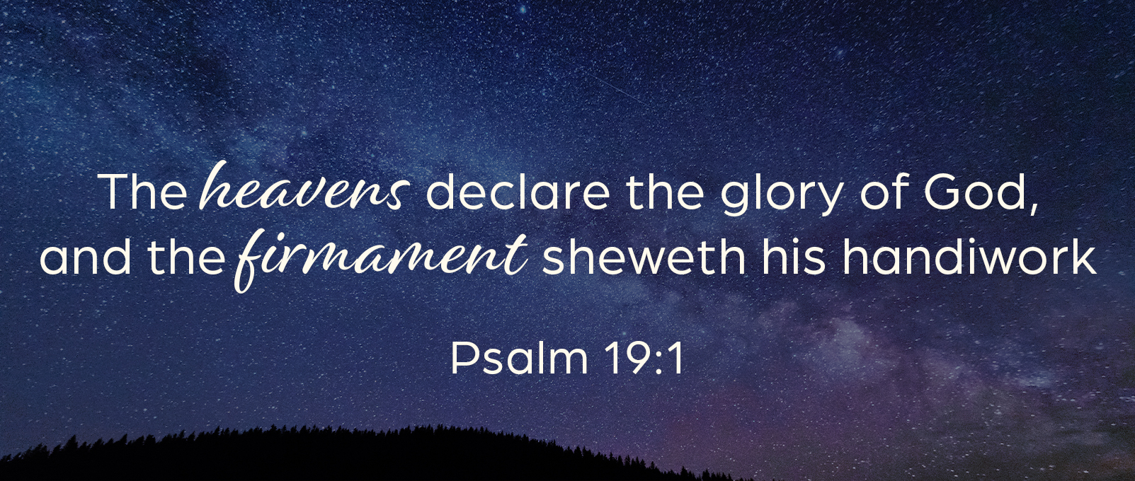 Psalm 19:1