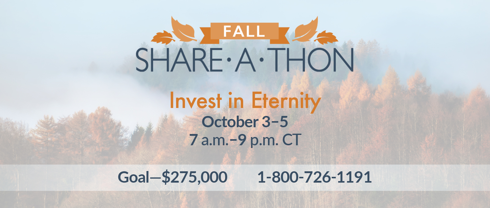 Fall Share-a-thon