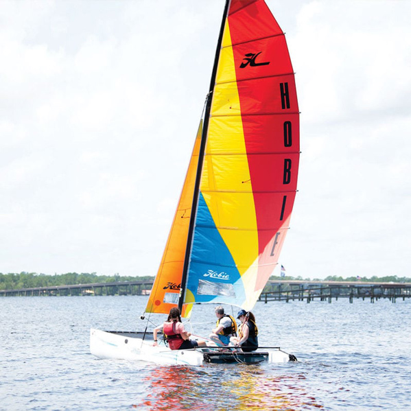 Sailing at West Campus