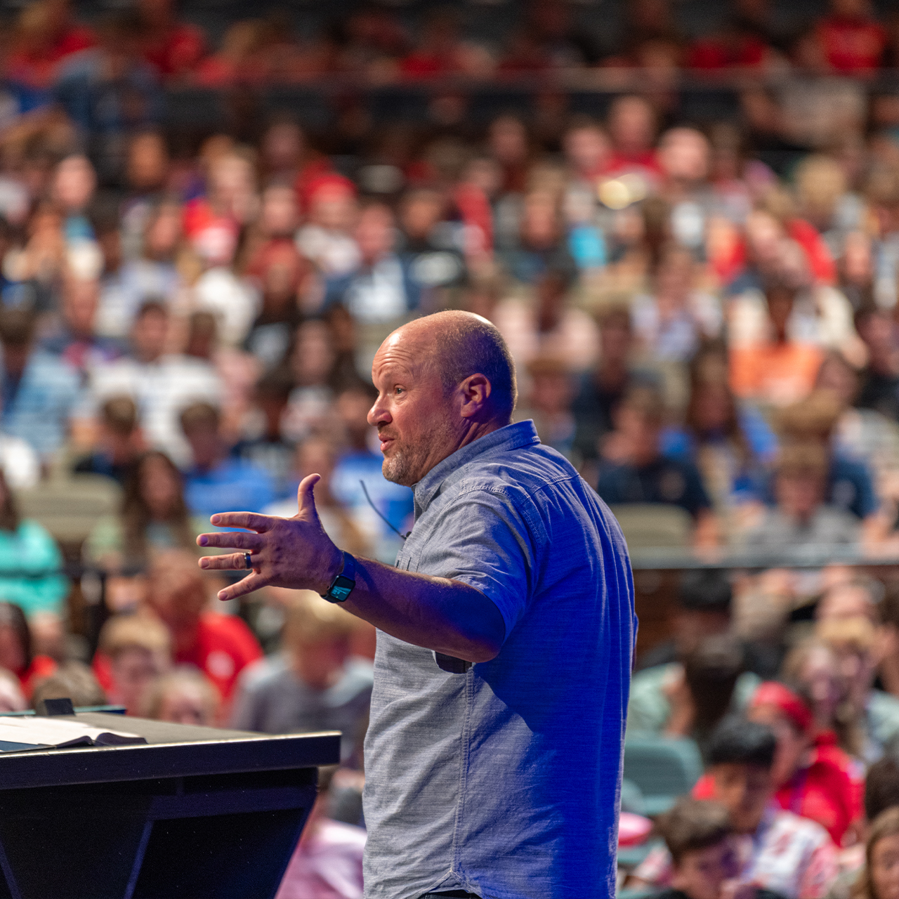 Ray McCormick preaching