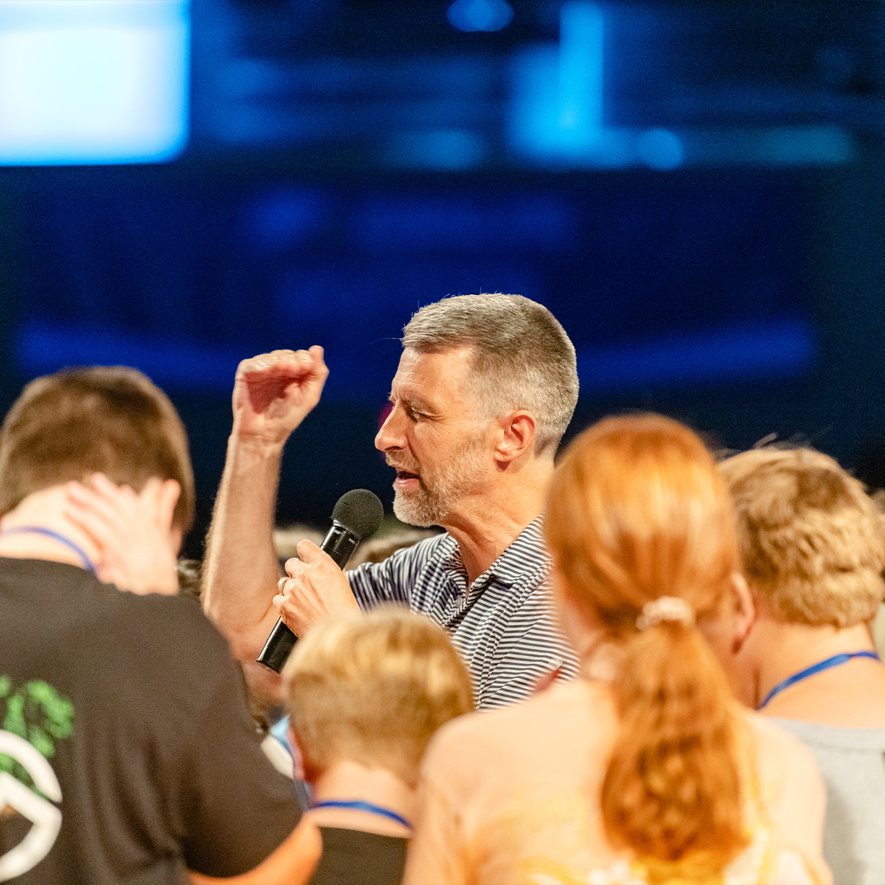 Jeff Redlin preaching