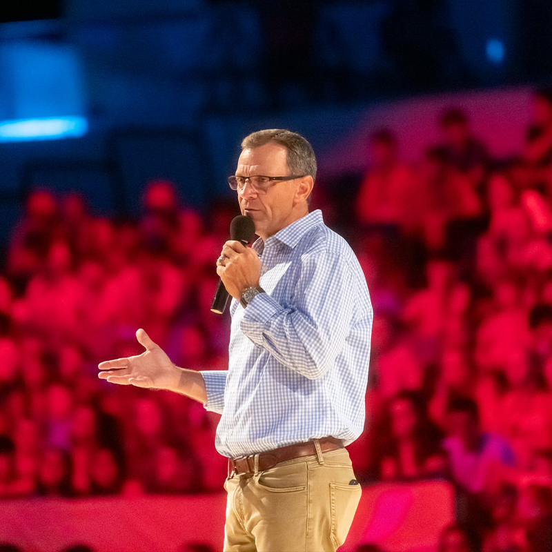 Ray McCormick preaching