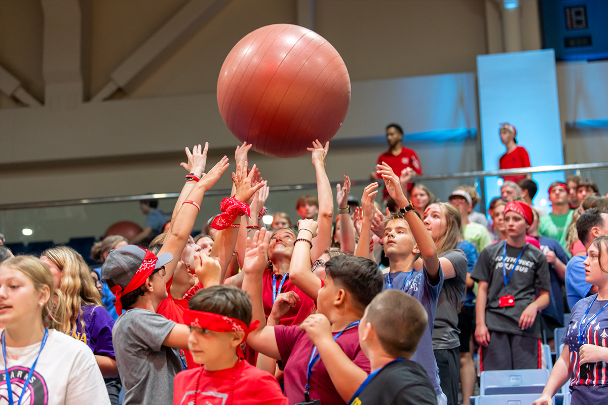 Teen Extreme Red Team at Game Time