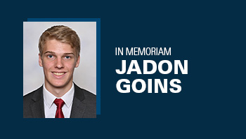In Memoriam Jadon Goins