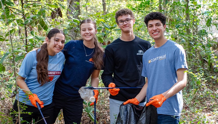 PCC Students Serve the Community of Pensacola