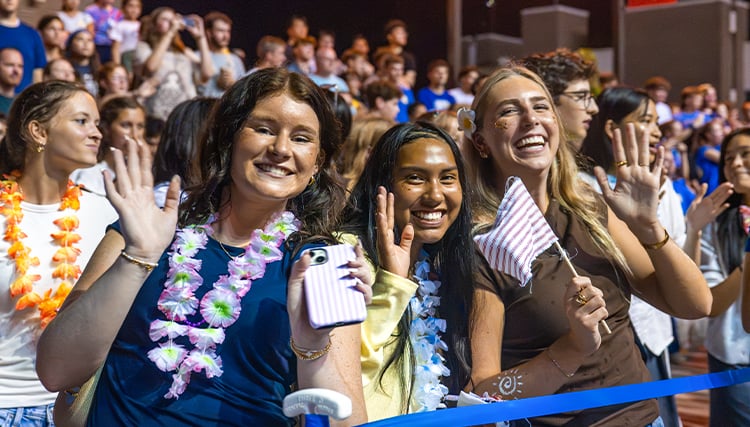New Students Participate in 2026 Greek Rush 
